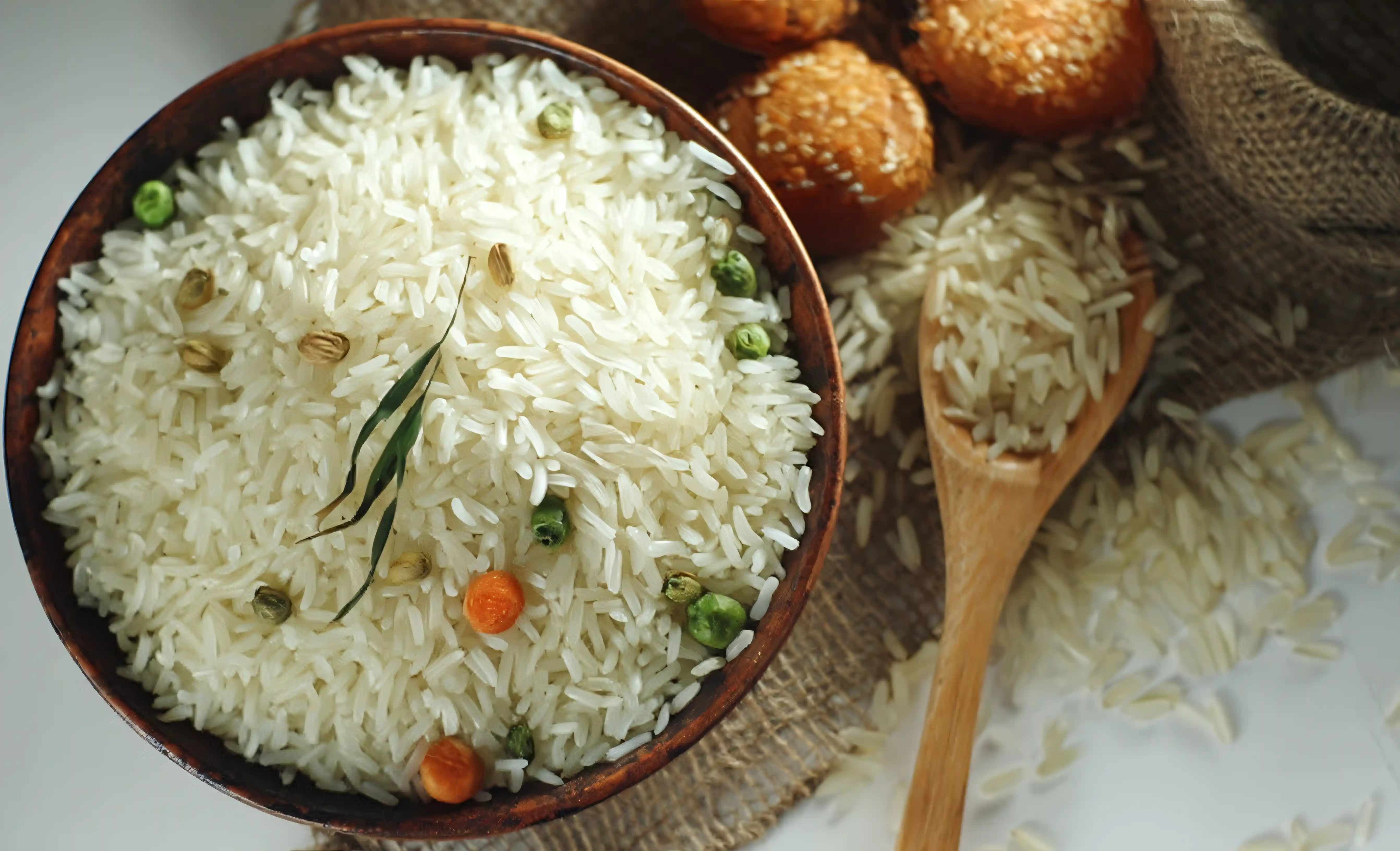 Top Rice meal presentation