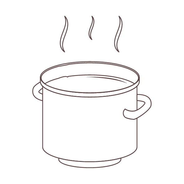 Bringing water to a boil